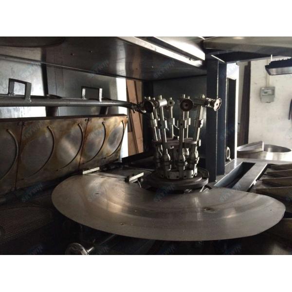 Industrial Ice Cream Roll Sugar cone Production Line Capacity 3500-4000pcs/Hour