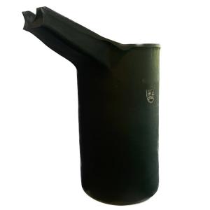 Heat Insulation Aluminum Melting Crucible Smooth Surface Finish 150kg Capacity