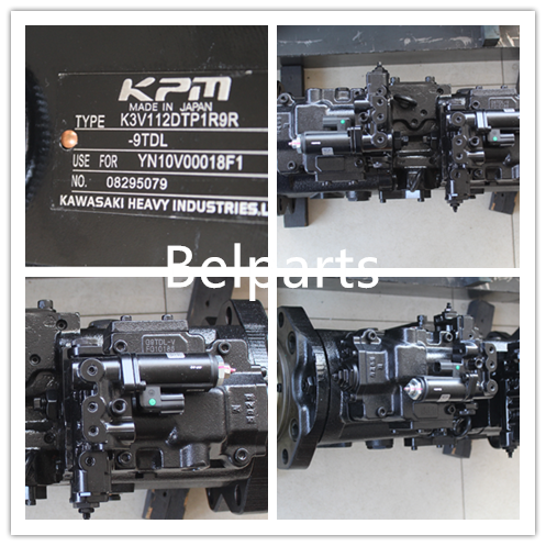 Belparts excavator parts K3V112DTP1R9R-9TDL hydraulic pump YN10V00018F1 E265B SK210-8 pump main