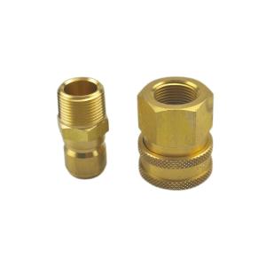 NBR Male End Connections Straight Through Coupler