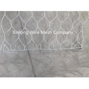 60×80 Mm Hot Dipped Galvanized Gabion Baskets / Box For Retaining Wall