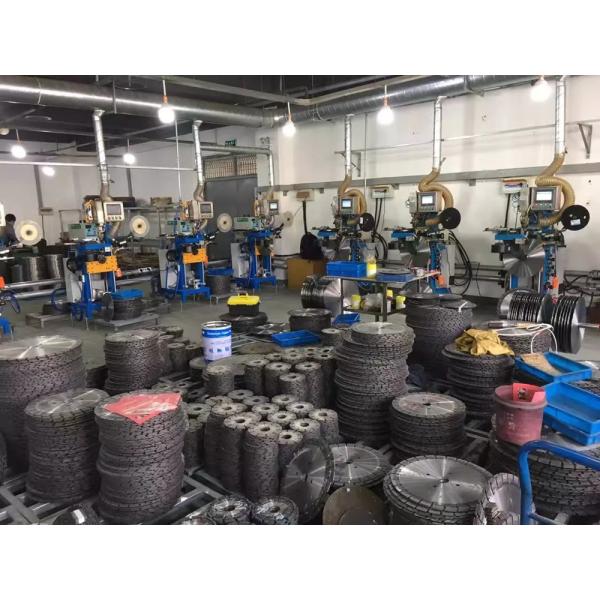 Auto feed wire PLC control diamond segments automatic brazing frame