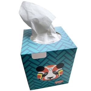 2 Ply Cube Boxed Disposable Facial Tissue Multipurpose Durable