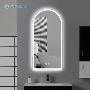 Buy cheap Arch Shape Modern Luxury Hotel Bathroom Decorative Round Wall Smart Mirror With from wholesalers