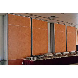 Hanging System Soundproofing Sliding Partition Walls Movable Rolling Wooden