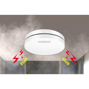 10 Years ABS Fireproof Materials Security Interconnected Smoke Alarm Smoke Chief