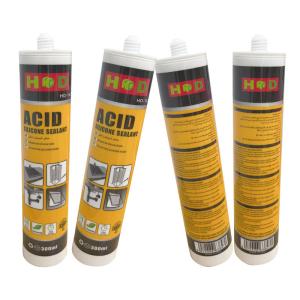 Wholesale Kitchen Toilet Mildewproof Acidic Silicone Sealant Carbon Crystal Panels Adhesive from china suppliers