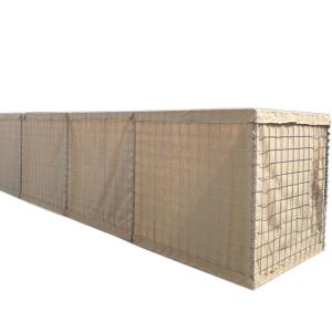 4mm Welded Mesh Defensive Barrier Galvanized Iron Wire