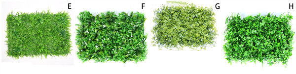 Artificial Flower Lawn Synthetic Vertical Garden Eco Friendly 1001D 1001E