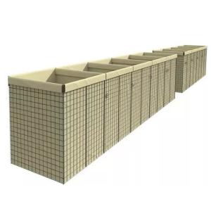 Defensive barrier wall hot dipped galvanized gabion for military and flood
