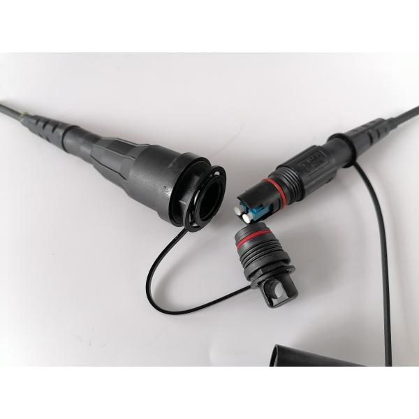 150m Optitap To LC Duplex GJFJH G657A1 Fiber Patch Cable