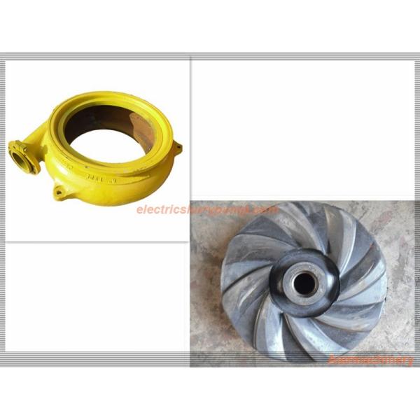 High Chrome Cast Iron Centrifugal Pump parts for standard ming slurry pump, sand dredgng pump