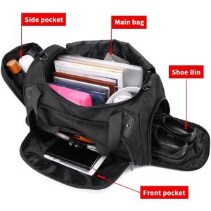 Anti Scratch 100l Duffle Bag Gym Sports Bag With Shoe Compartment Customized