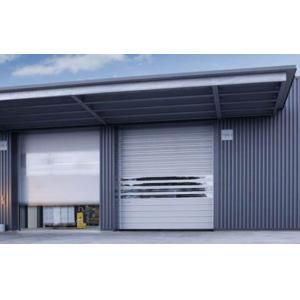 380V High Speed Spiral Door 50hz Remote Control 0.75KW Aluminum Rolling Shutter