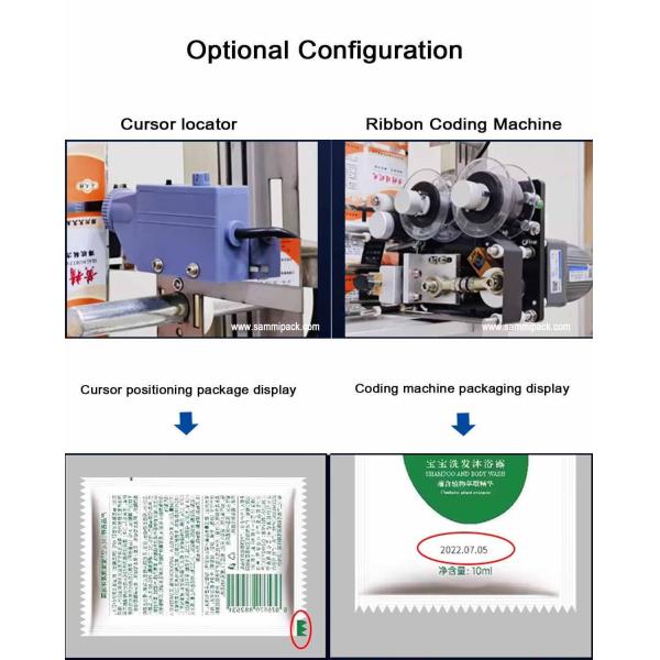 New Arrival Automatic 4 Side Seal Sachet Packing Machine Powder Multi Lane Filling Packing Machine for Milk Powder