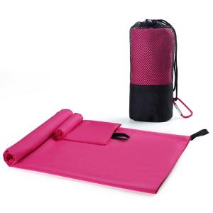 OEM Services Wholesale Quick Dry Custom Logo Microfiber Gym Sports Towel With