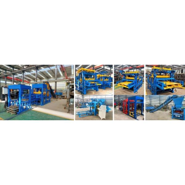 Diesel Engine Type Hollow Solid Pavement Cement Concrete Block Machine