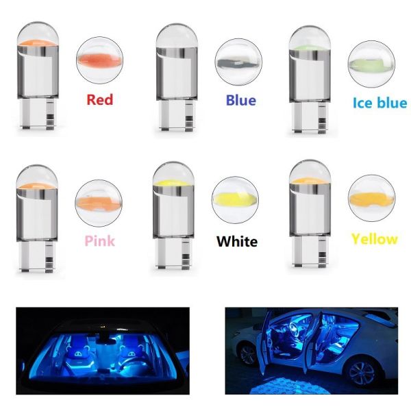 12v T10 Interior LED Car Width Indicator Lights Easy Install Long Lasting Lighting