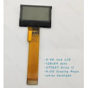 Wholesale Reflective 128x64 LCD Display 15pin White Backlight SPI Interface from china suppliers