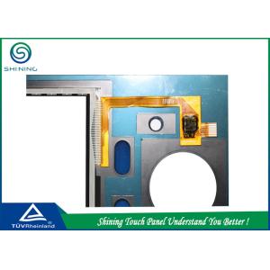 Projective 7 Inch Capacitive Touch Panel Glass Film Type With 2 Layers