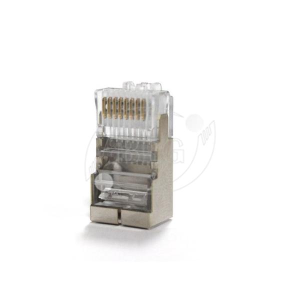 8P8C CAT6 Network Cable Accessories Gold Plated Ethernet Cable Connector