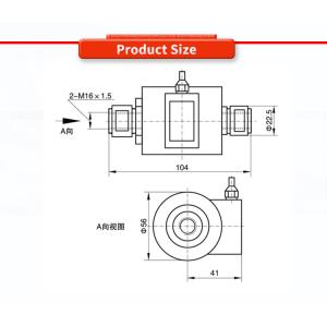 Tension and Compression Gravity Weighing Electronic Scale UBWP306Y for
