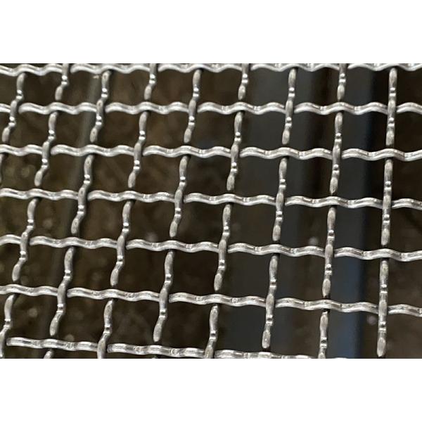 Heavy Duty Carbon Mild Steel 45# 65mn Viberating Mine Sieving Crimped Wire Sand Quarry Stone Rock Mining Screen Mesh