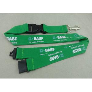 Polyester Double Sides Custom Metal Keychains For Business Promotion