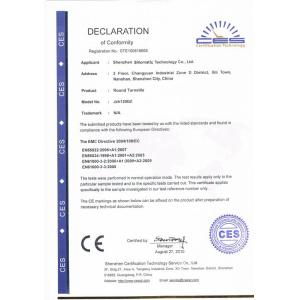 SHENZHEN SINOMATIC TECHNOLOGY CO., LIMITED Certifications