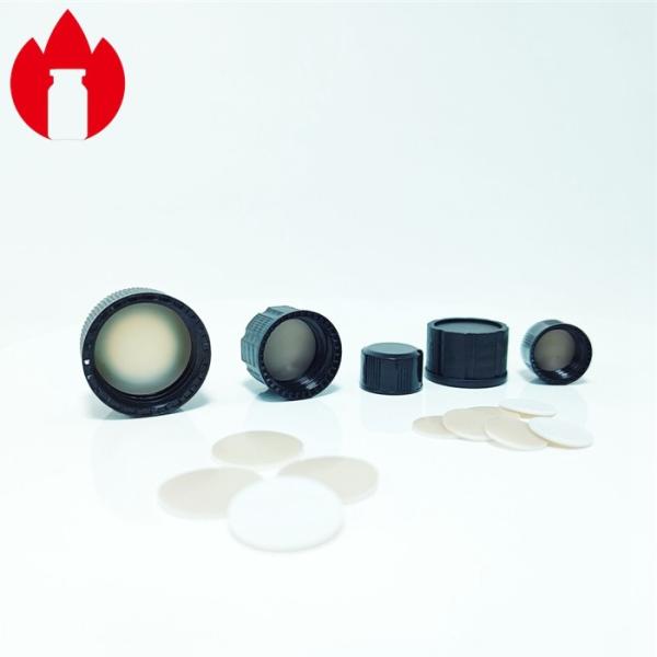 13mm 18mm Black PP Threaded Screw Plastic Caps