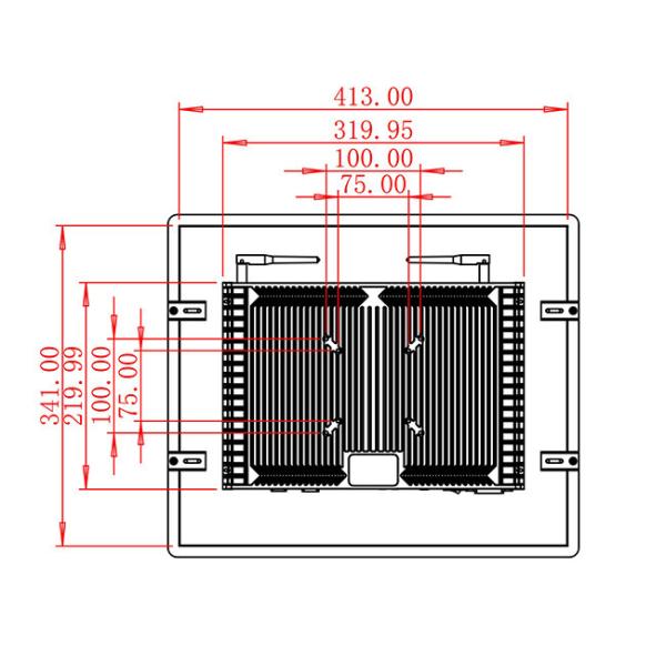 19-Inch Integrated Linux Display for Access Control and Medical Diagnostics