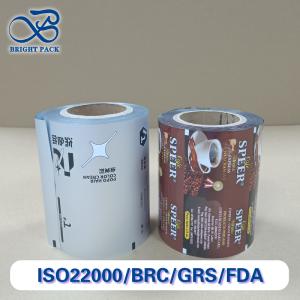 Wholesale High Barrier 3-Layer Coffee Roll Film Moisture Proof Freshness Lock Packaging for Coffee Beans / Powder Custom Size / Thickness from china suppliers