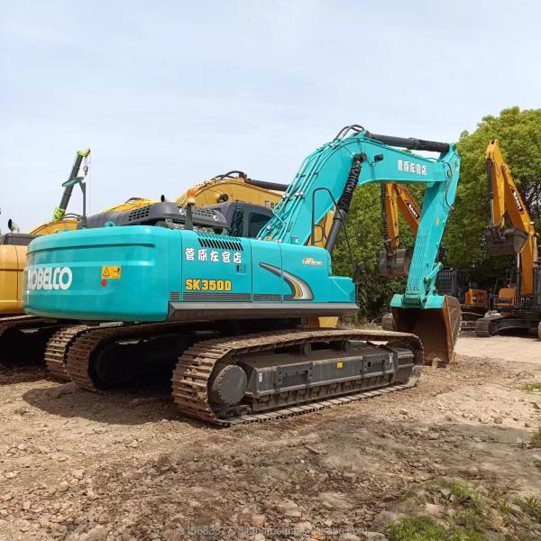 KOBELCO SK350 Excavator with Low Working Hours and Hydraulic Construction Machine