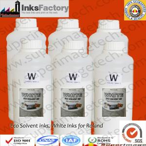 China White Inks/White Eco Solvent Ink for Roland on sale