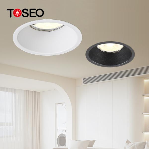 Indoor Led Recessed Downlight Fitting GU5.3 72mm Adjustable Led Spot Downlights