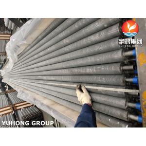 Extruded Fin Tube ASTM A179 Carbon Steel With Al1060 For Condenser NDT Available