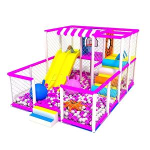 Wholesale Purple Yellow Indoor Soft Play Playground Children Adventure Amusement Play Structure from china suppliers