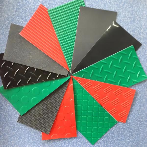 Plastic Car Floor Mats Leather Anti Slip PVC Floor Mat Roll Pressproof