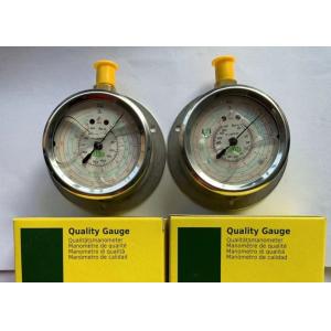 R4O4a 2.5inch Oil Filled Vacuum Pressure Gauge Class 1.6 High And Low Pressure
