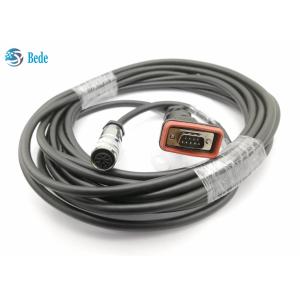 Waterproof HUAWEI AISG Cable DB9 to M16 8 Pin Female 5 Meters Length