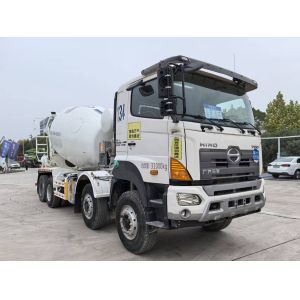 Wholesale 2021 HINO Used Concrete Mixer Truck with 7.3m³ Agitator Capacity and 235 kW Power on 4 Axles from china suppliers
