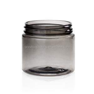 Gray Empty 60ml Plastic Packaging Jars Recyclable For Cosmetic And Food