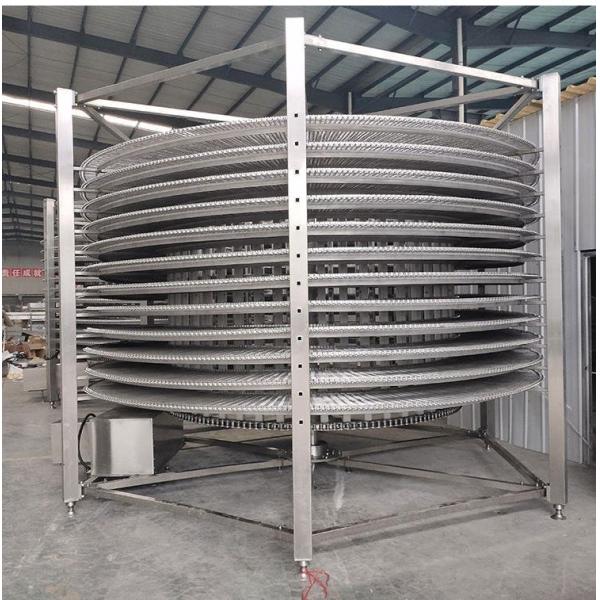 Industrial IQF Quick Freezing Vegetable Machine Easy Operation One Key Touch Operation