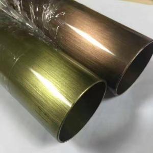 Wholesale Hot Sale Color Stainless Steel Pipe Dimension Foshan Factory from china suppliers
