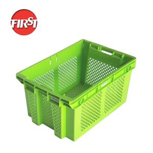 Plastic Mesh Crates Stackable Turnover Crates For Fruits And Vegetables