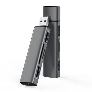 Wholesale USB C 3.2 Gen 2 USB Hub With 2 In 1 USB 3.0 Card Reader from china suppliers