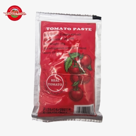 LAFE Brand High-Quality Tomato Paste Sachets Available Designs Double Concentrat