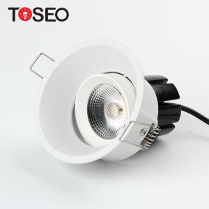 Wholesale Customized Deep Hole Anti Glare Recessed Downlights / Warm White LED downlights 220v from china suppliers