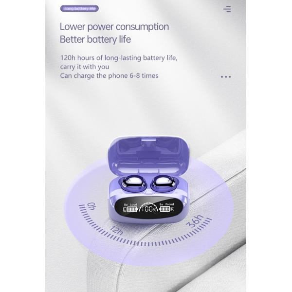 IPX7 BLE 5.1 Noise Canceling Earbuds HSP HFP HiFi Sound Earphones