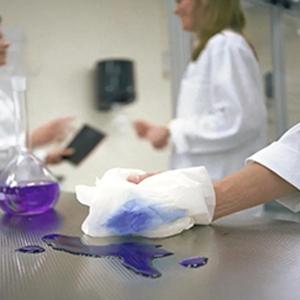 Custom Logo 65gsm Multipurpose Wiping Non Woven Cloth For Heavy Duty Cleaning